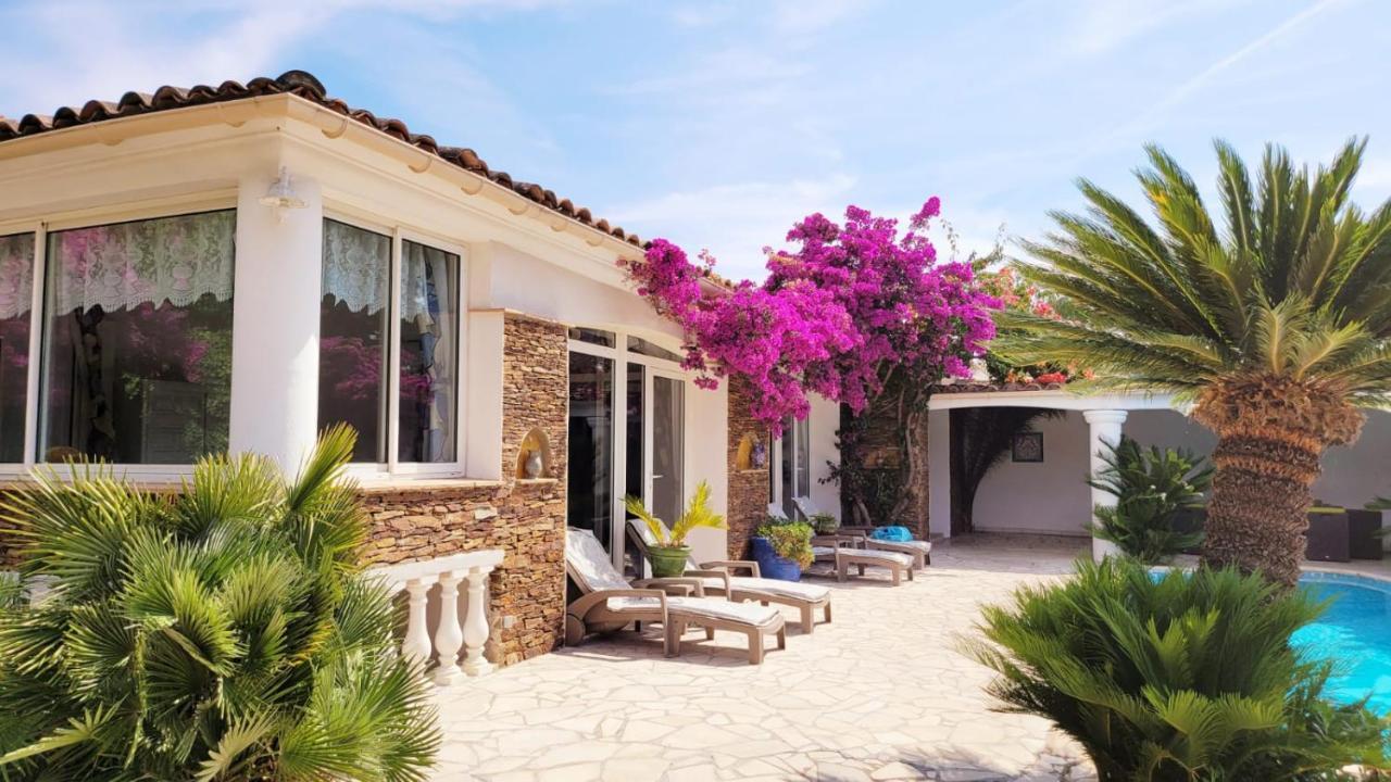Villa Provencale A Sainte Maxime, Golf De Saint Tropez Exterior foto